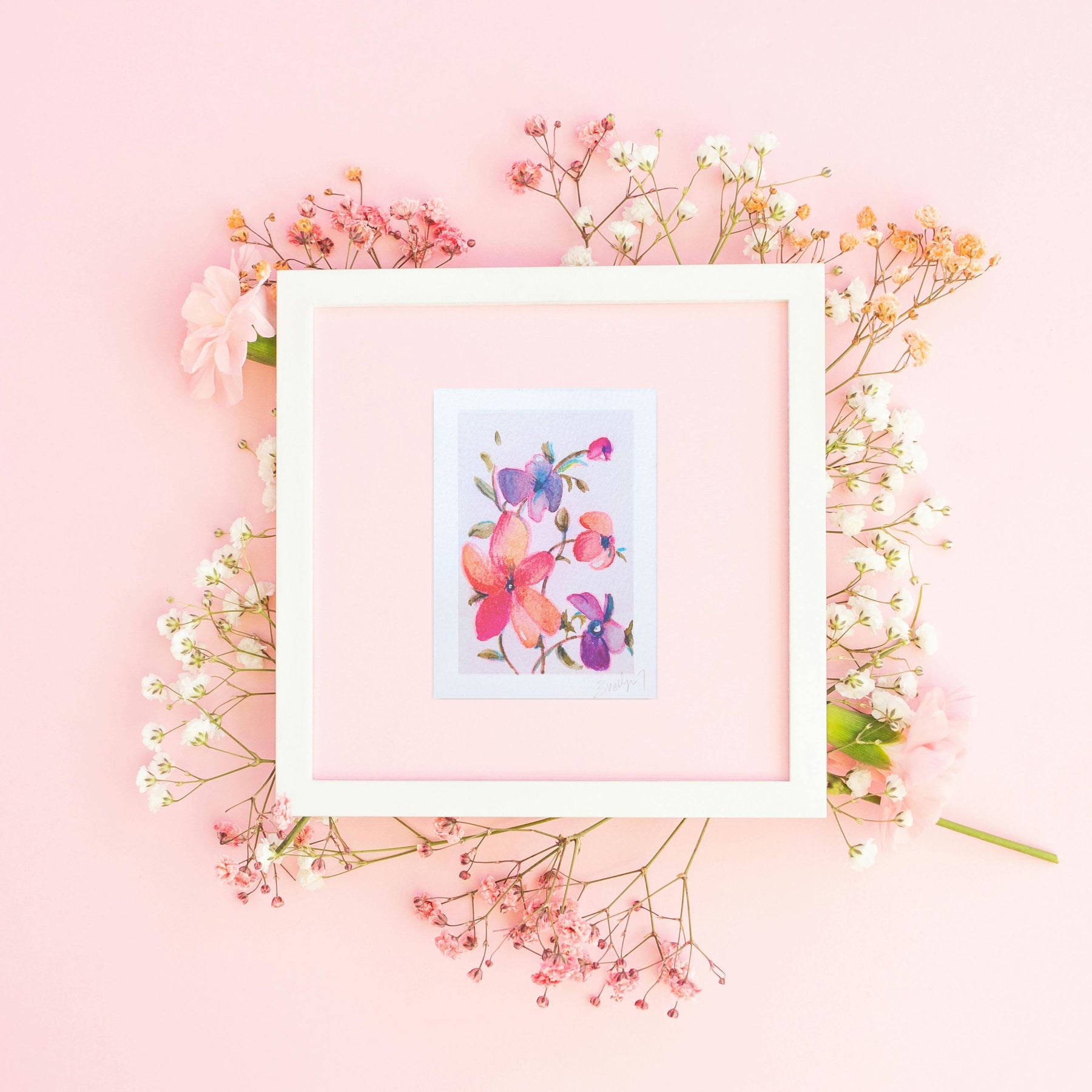 Petite Bloom Keepsakes | Original Hand-painted Floral Miniature Art & Collectables | ACEO