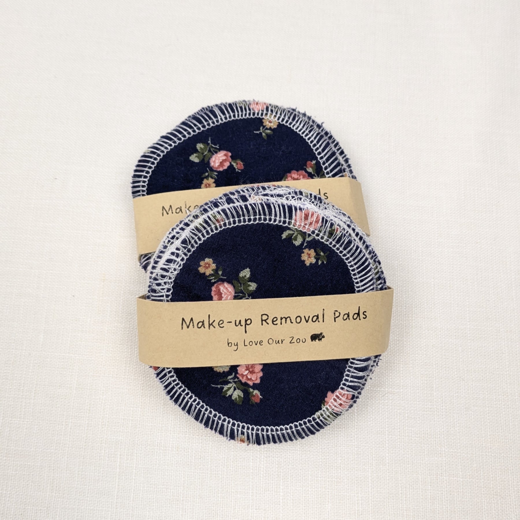 Handmade Make-up Removal Pads | Reusable Cleansing Rounds | 10 pack
