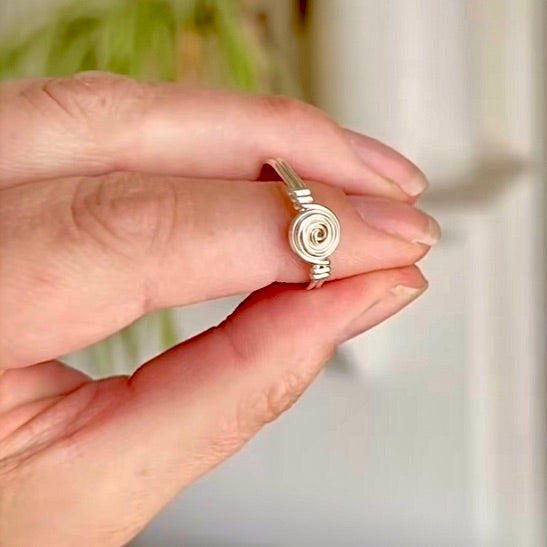Wrapped Wire Rings | Sterling silver, 12k/14k Gold-filled, Rose gold-filled | Classic, Modern, Celtic