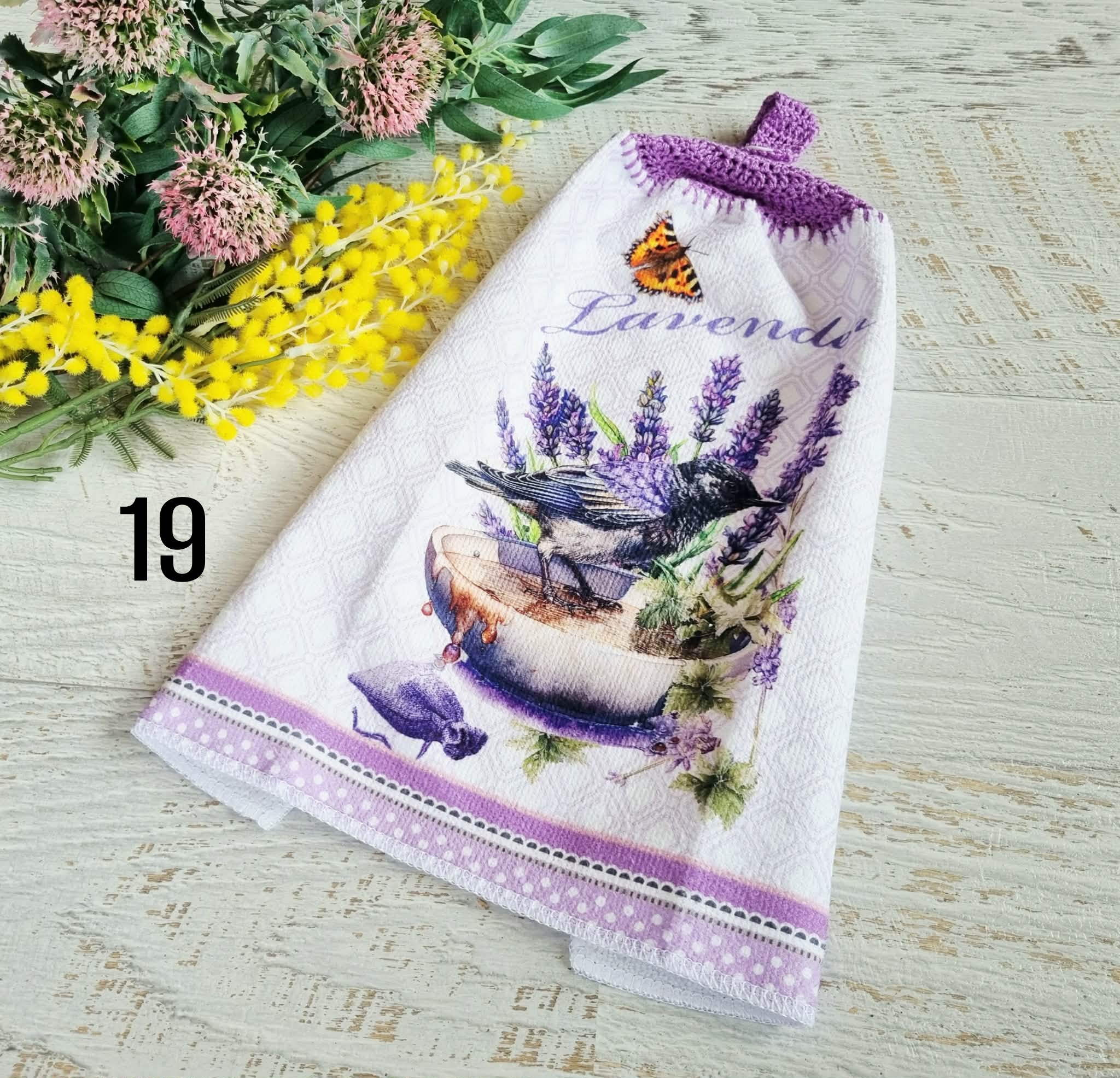 Kitchen Hand Towel | Hanging | Polyester Microfibre | SINGLE LAYER | 9 Styles - 19 - 27