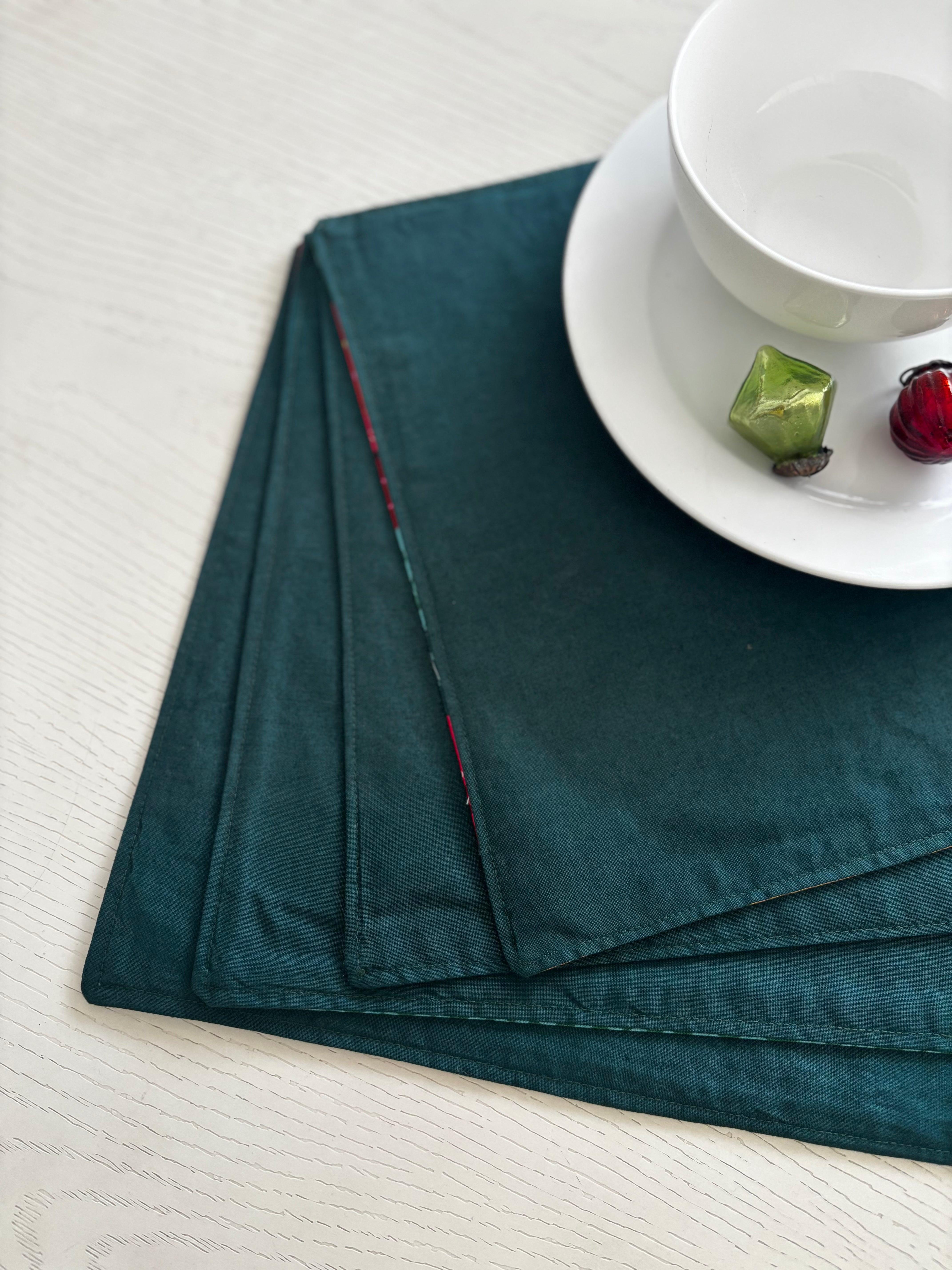 Christmas Placemats set 4, Sustainable keepsake