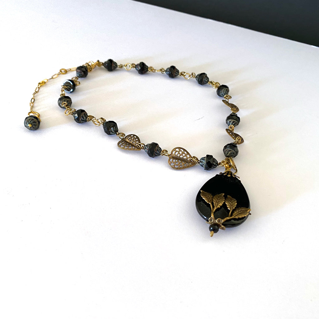 Black Agate Necklace