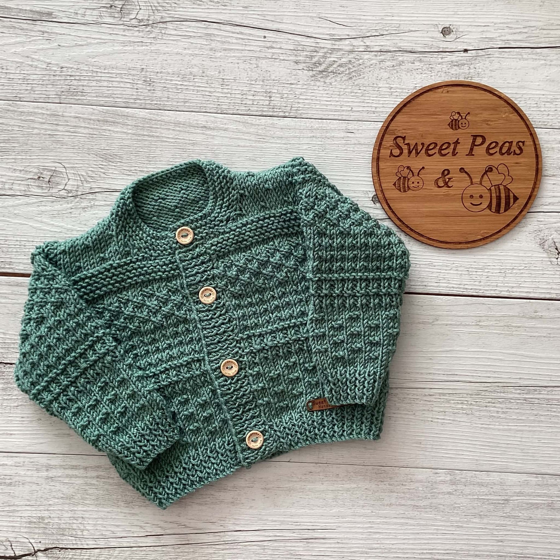 Baby Cardigan & Hat