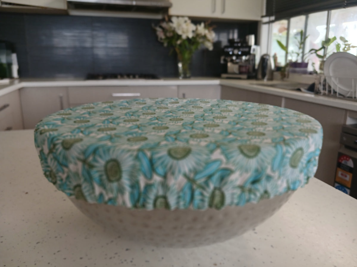 Reversible Reusable Bowl Covers Set of 3 - Alternate fabrics - 2 Looks in 1 - Handmade
