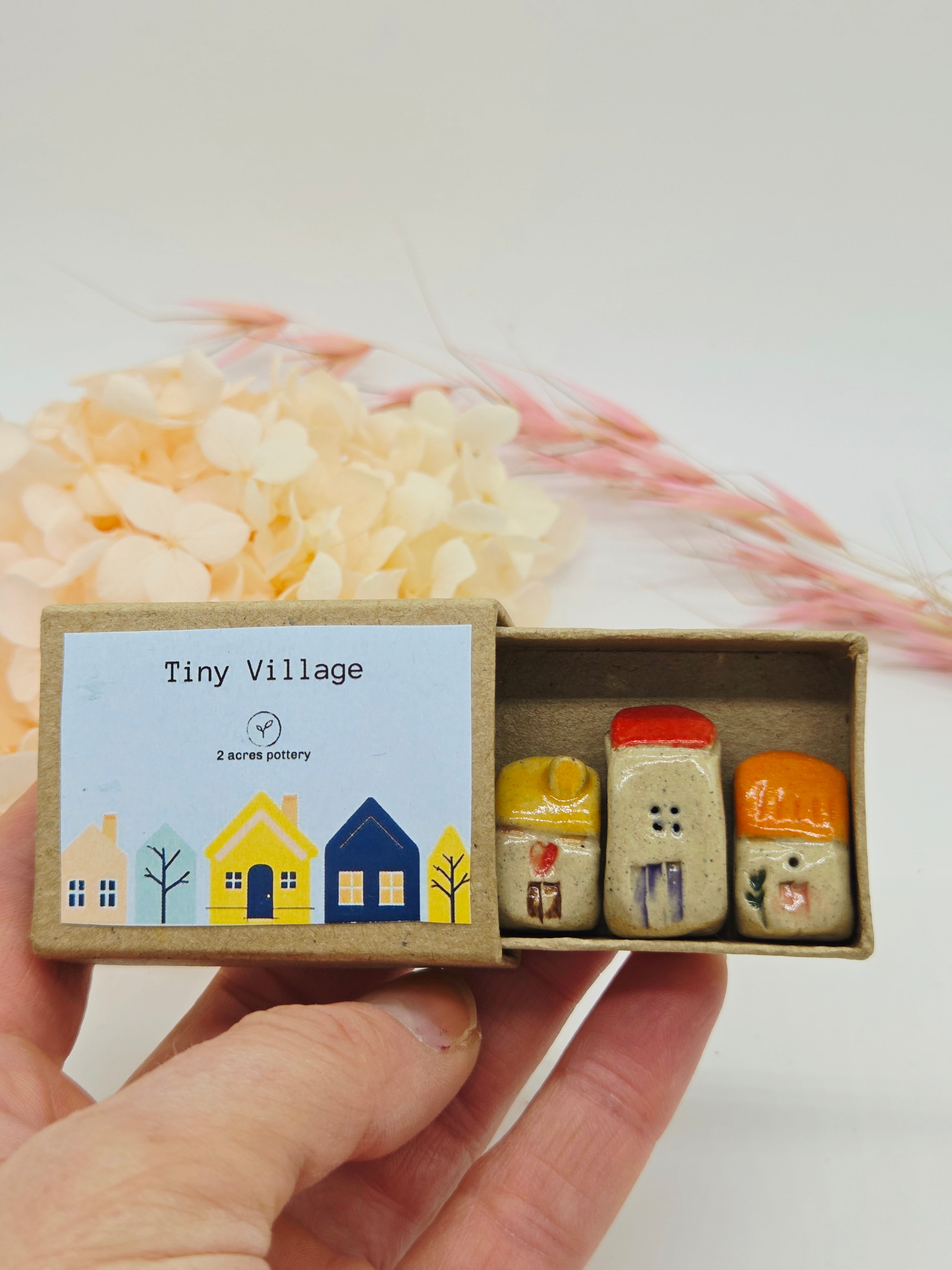 Tiny Ceramic Village -  Mango Court