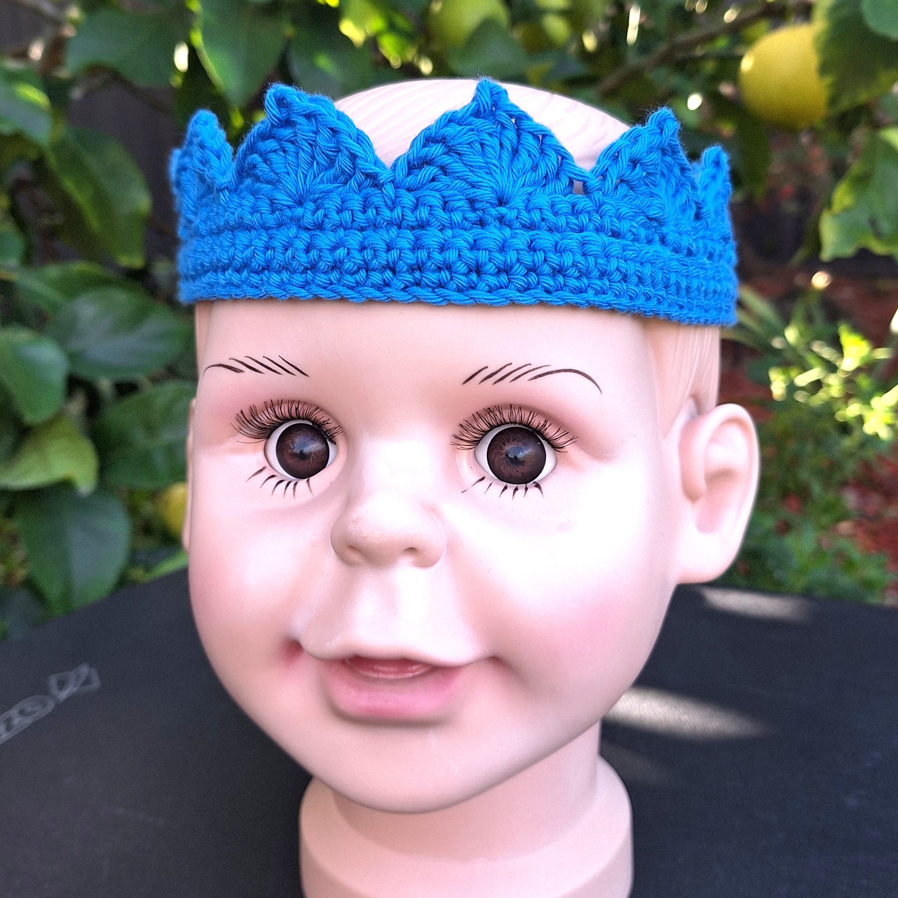Handmade Adjustable Crochet Crowns