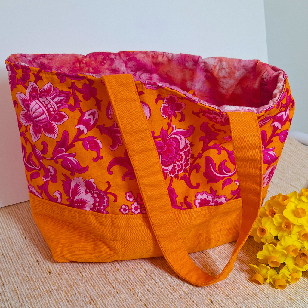 The Bright Stuff - two-tone Day tote