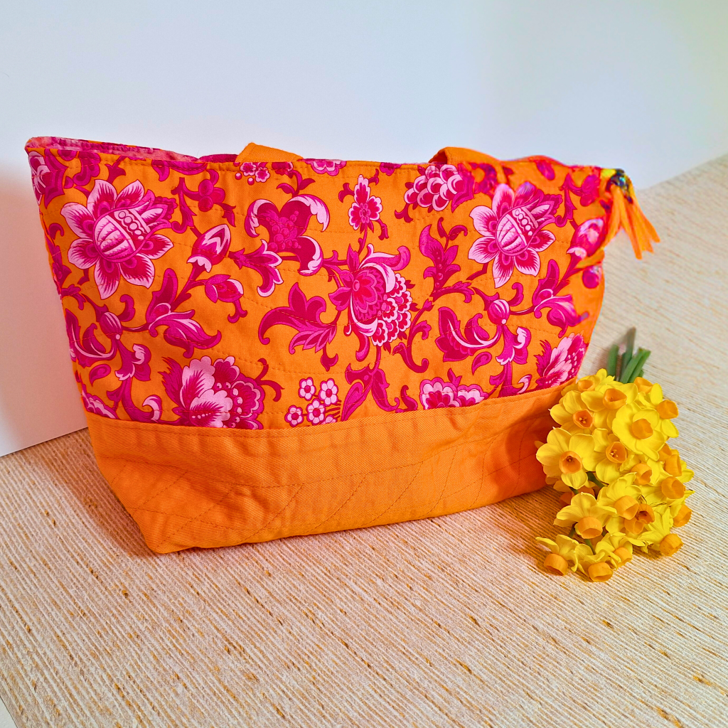 The Bright Stuff - two-tone Day tote