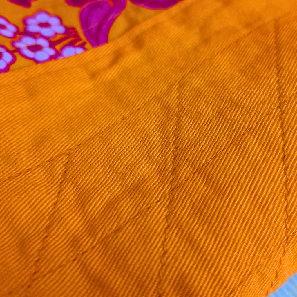 The Bright Stuff - two-tone Day tote