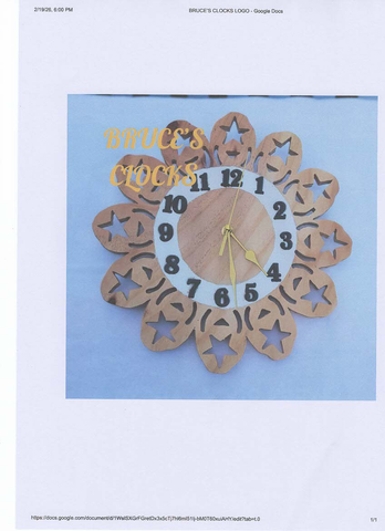 Bruces Clocks Vendor Logo