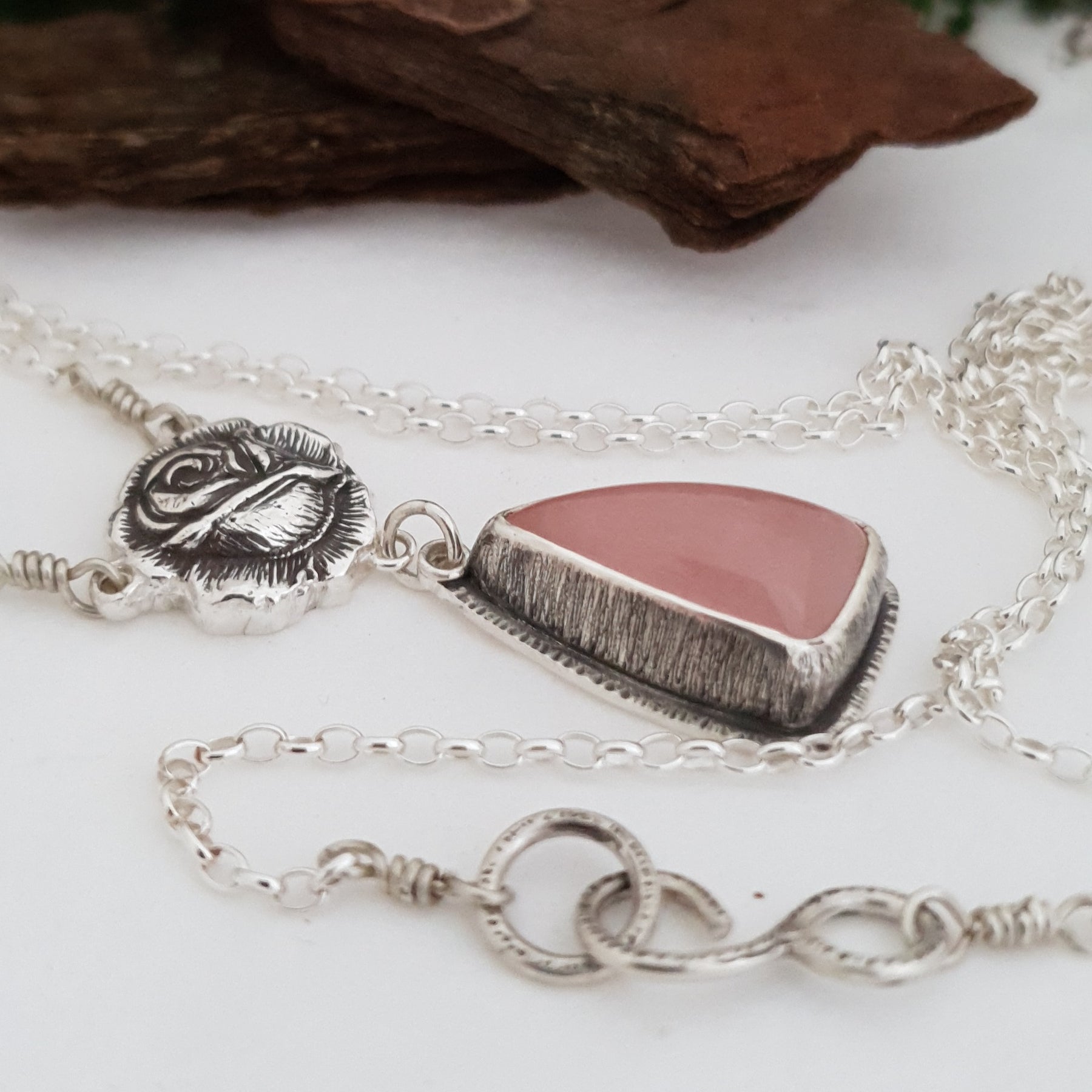 Say it with rose pendant