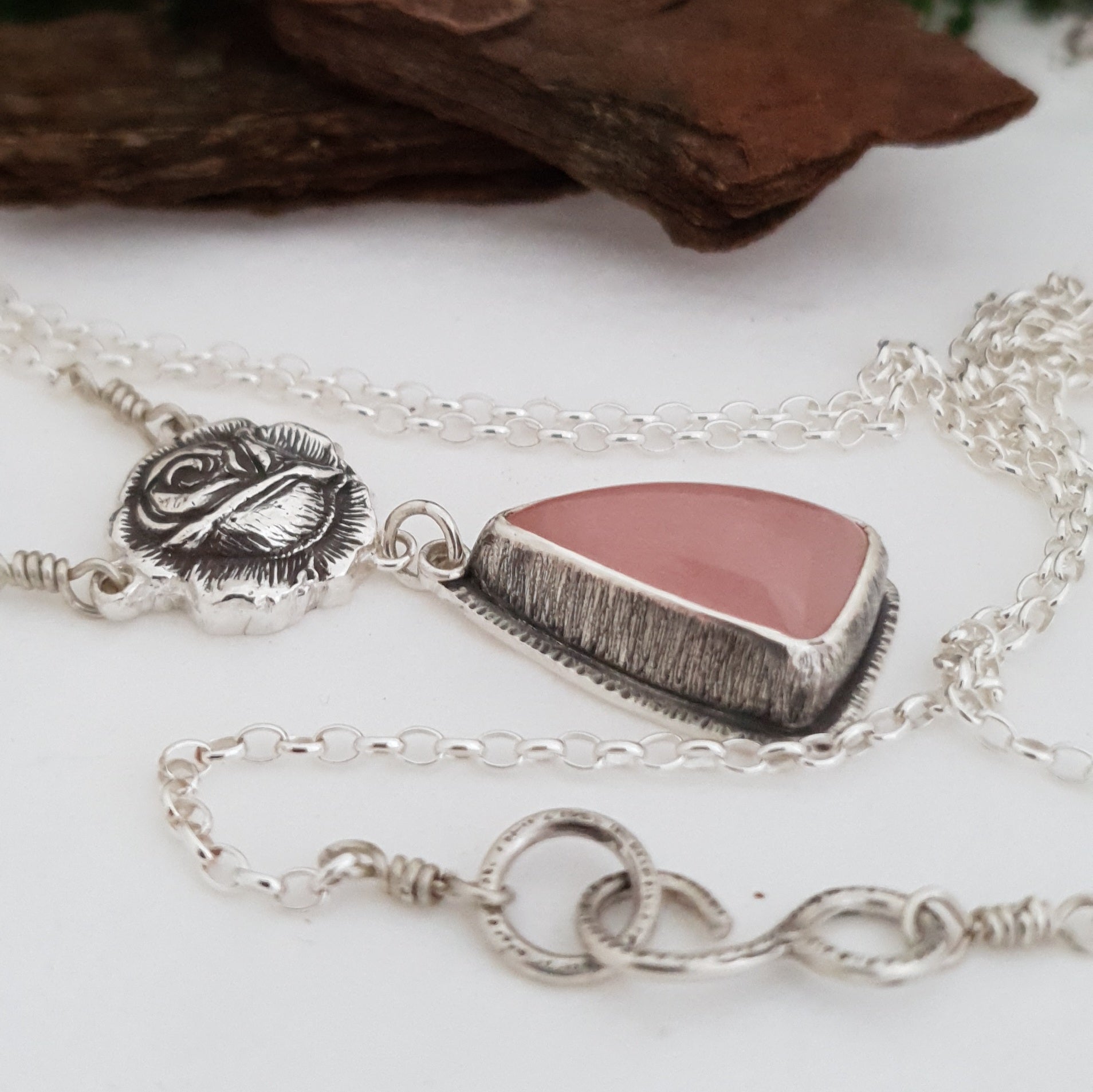 Say it with rose pendant