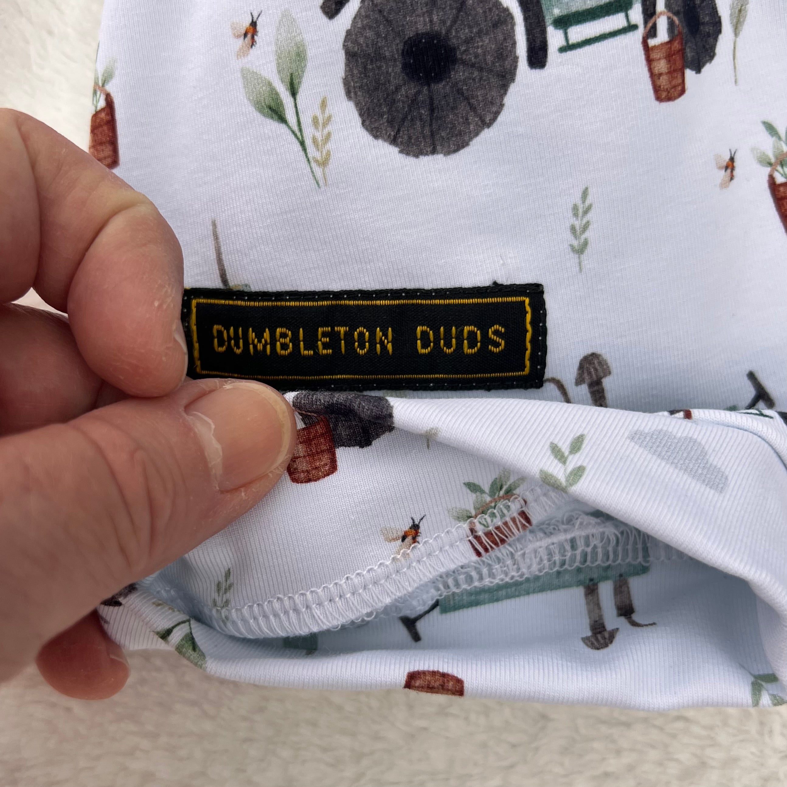 Tractors (Sage) | Size 000, 00, 0 | Handmade Baby Boy Pants by Dumbleton Duds | FREE Postage Orders $50+