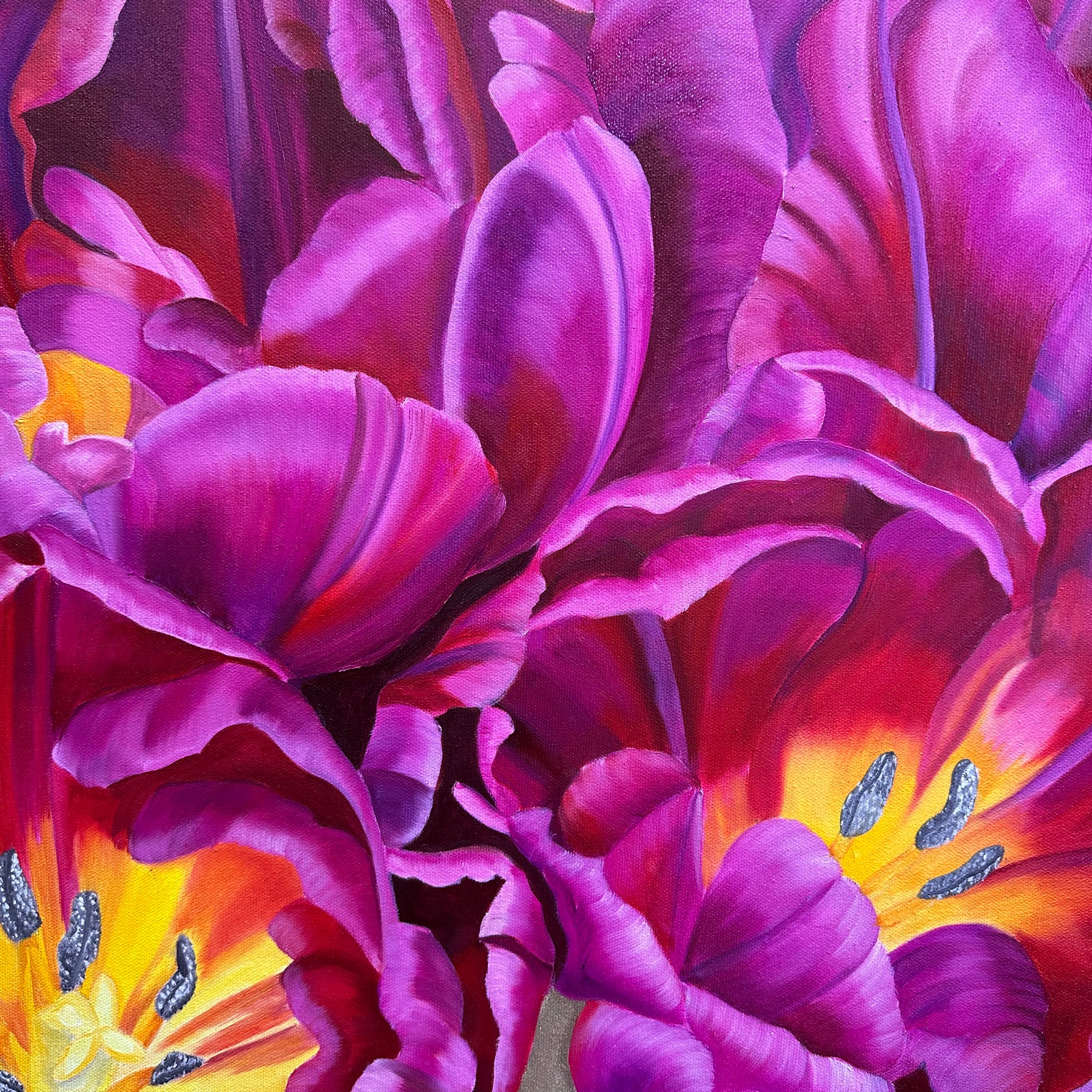 Aurelia - Original One of a Kind Oil Painting - Hand Painted