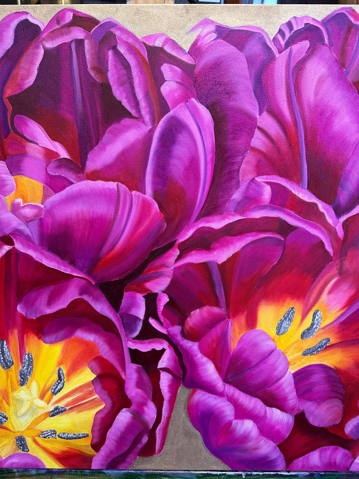 Aurelia - Original One of a Kind Oil Painting - Hand Painted