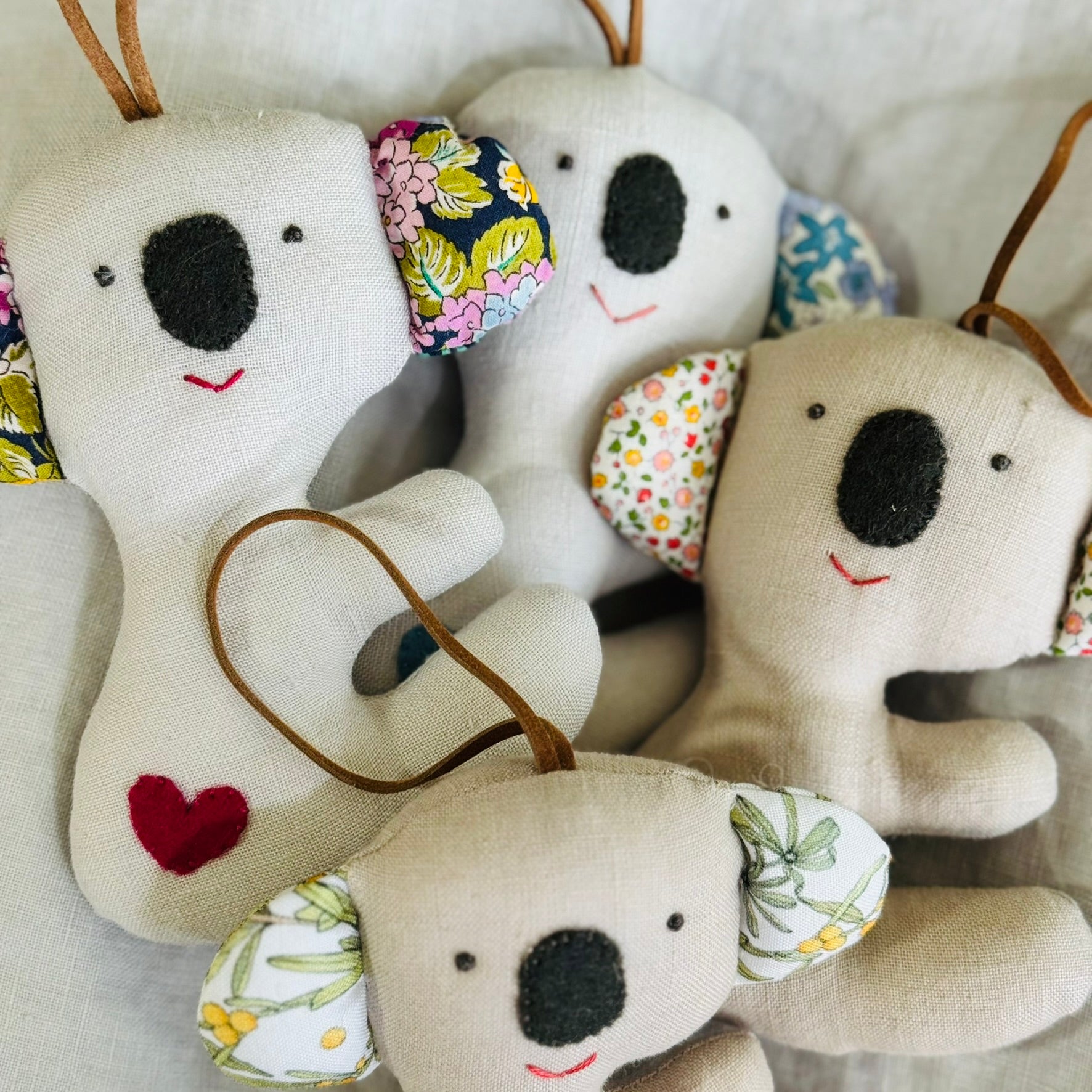 Koalas - soft toy/bag accessory