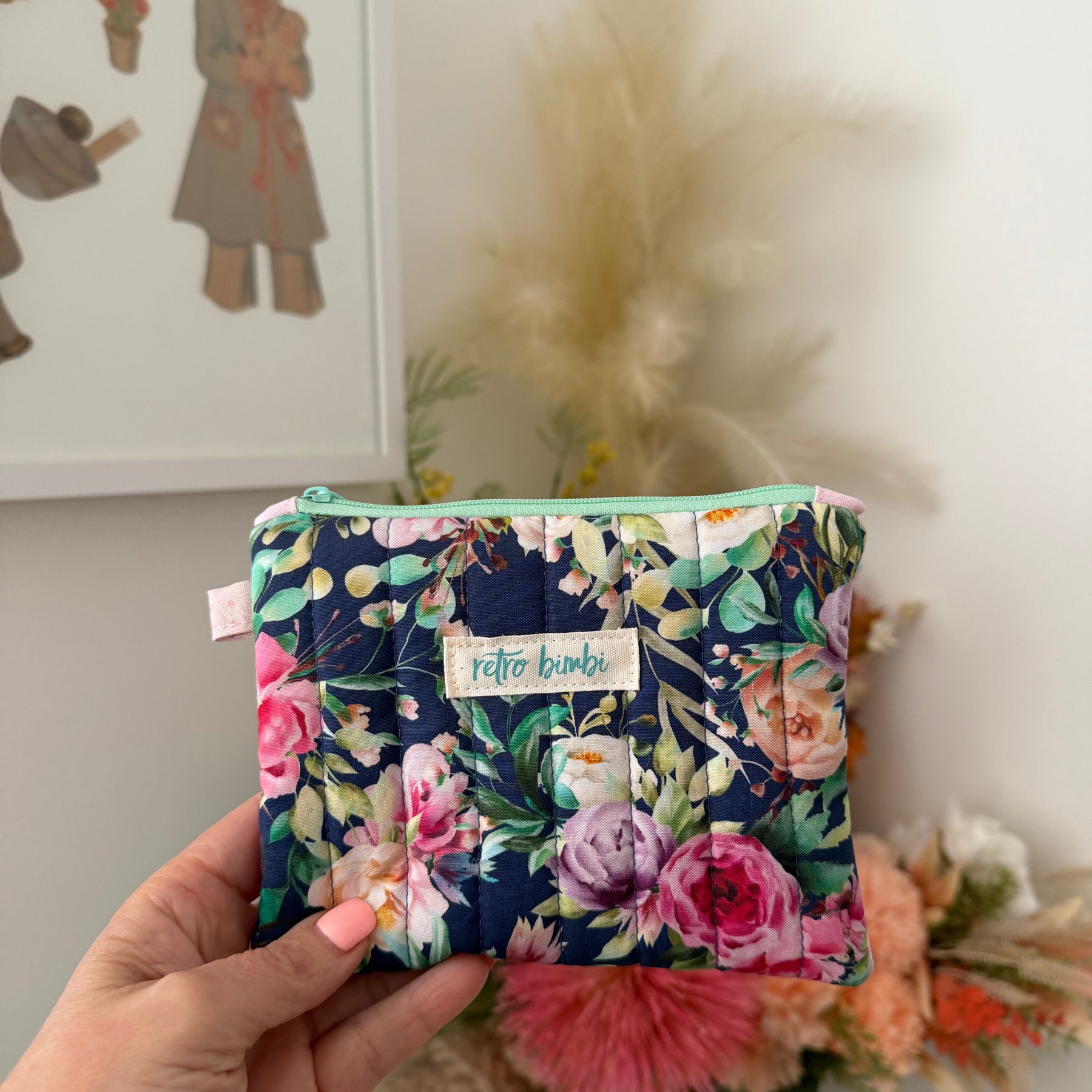 Small Quilted Pouch - Various Designs