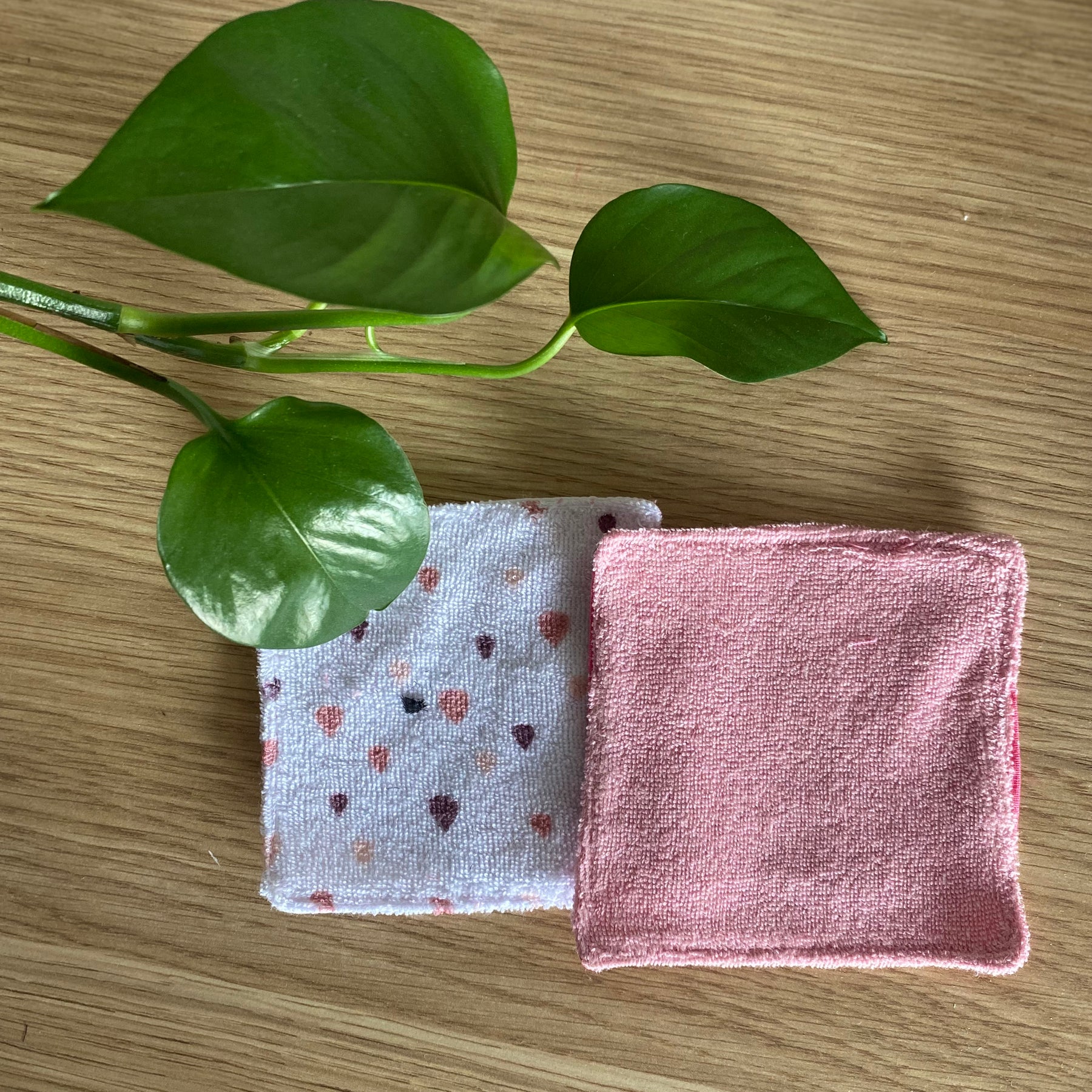 Reusable Makeup Remover Pads – Patterned Fabric & Soft Baby Towel