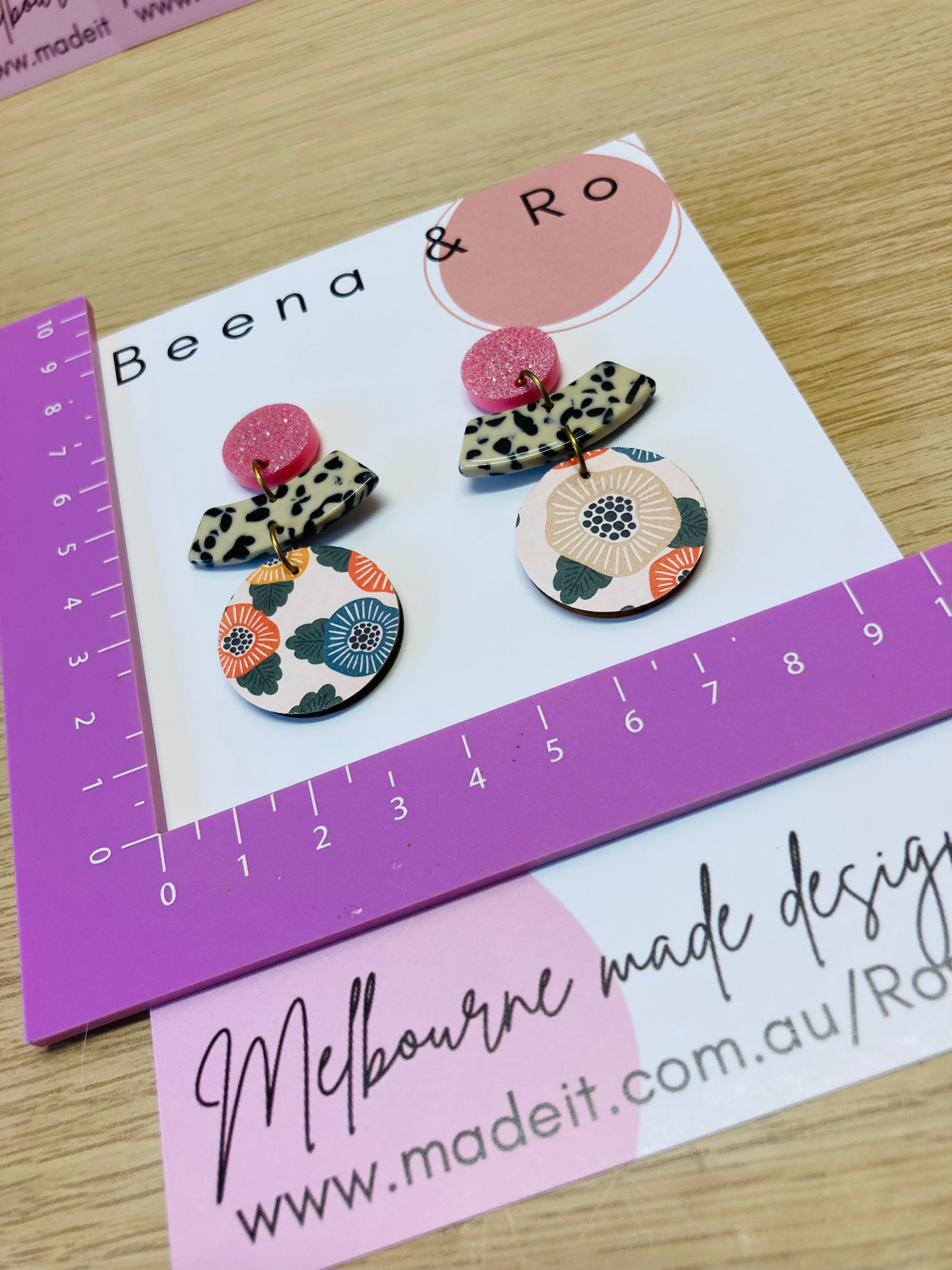 Spring fling earrings