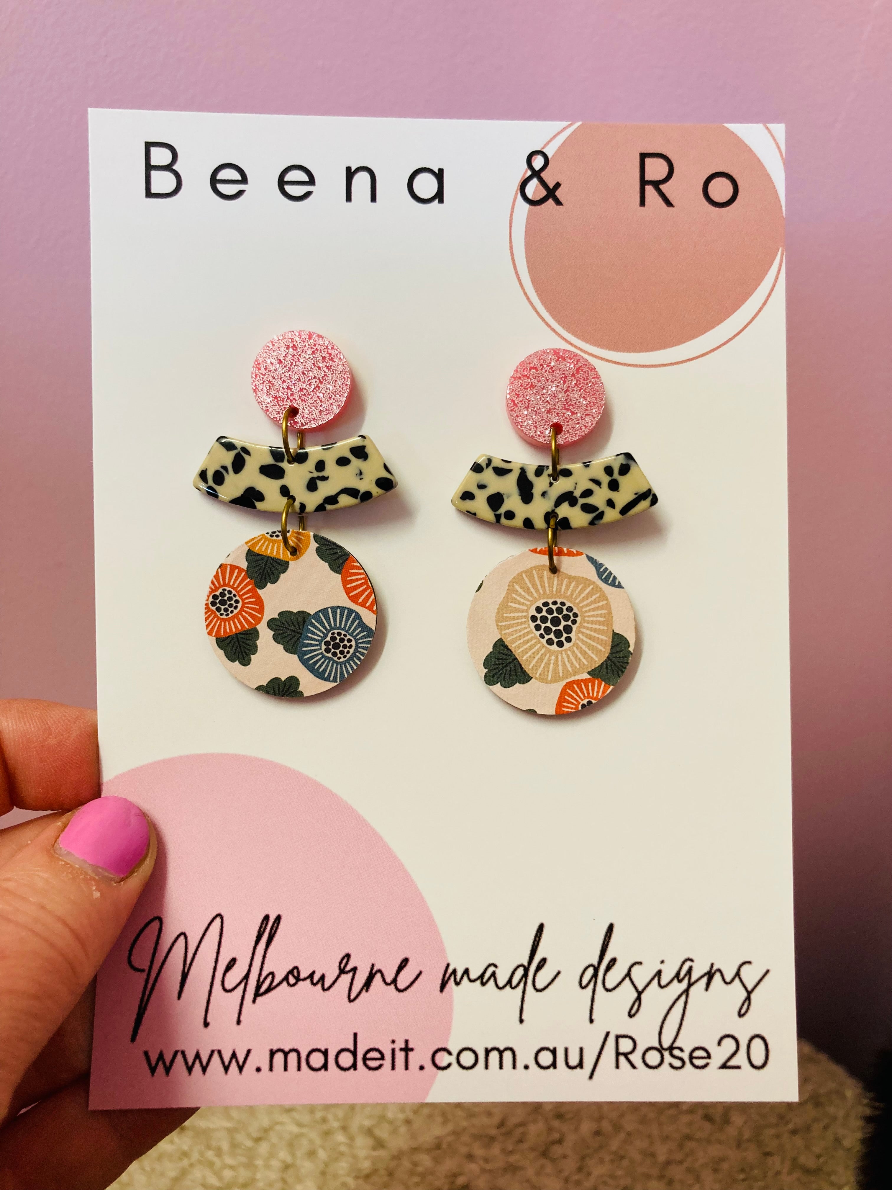 Spring fling earrings