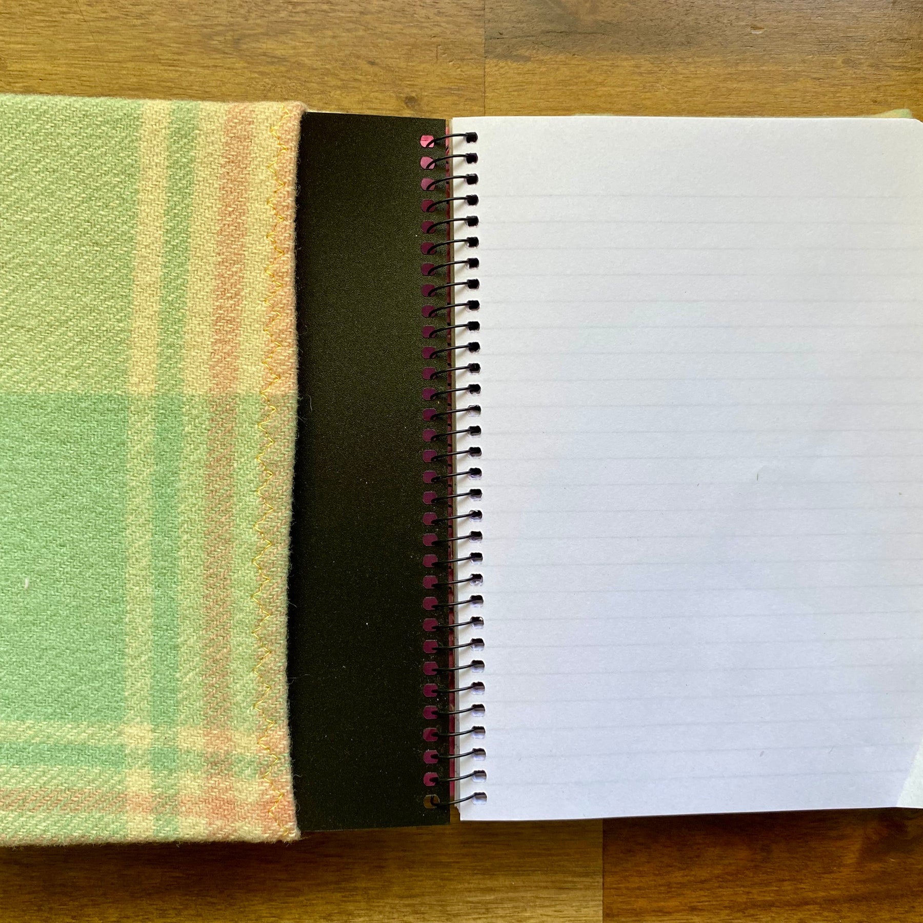 A5 Upcycled Notebook Vintage Caravan - Multi