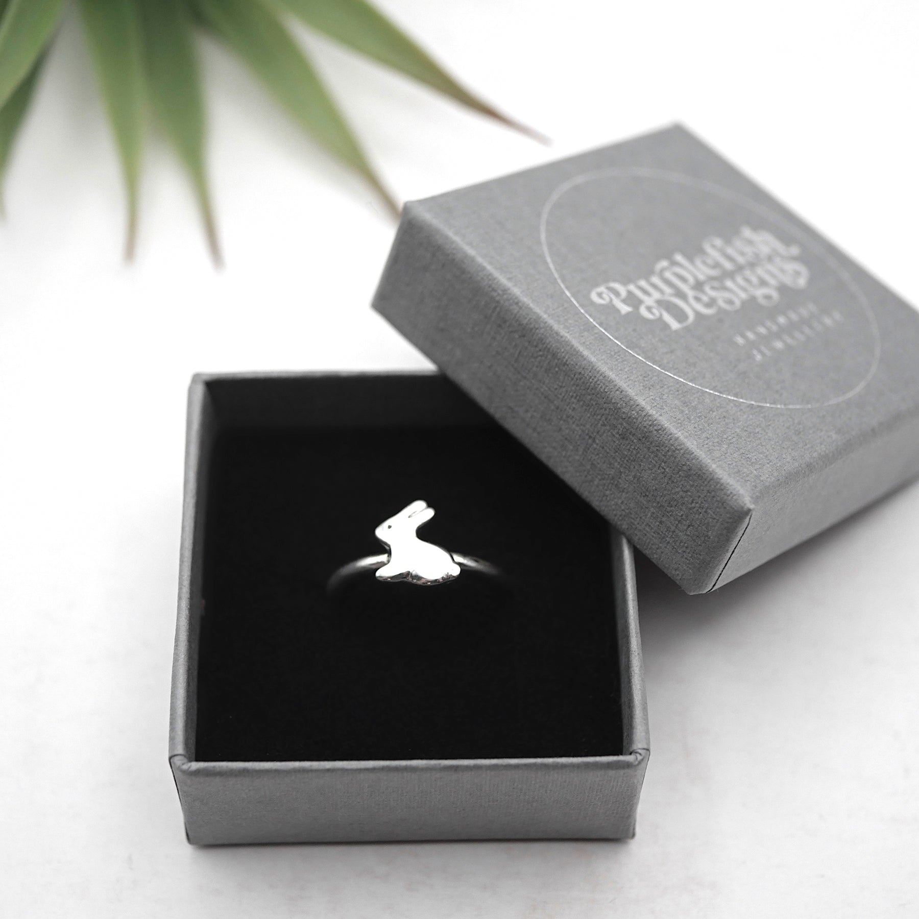 Bunny Ring - Handmade Sterling Silver Rabbit Ring