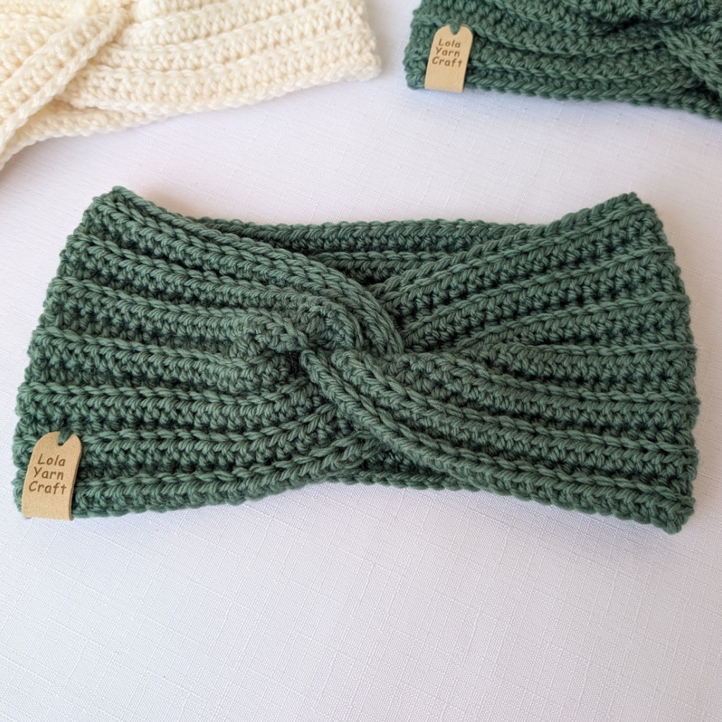 Merino Wool, Twist Headband