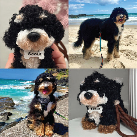 Made to Order | Handmade Custom Pet Plushie | Pet Keepsake Ornament | Memorial Gift | Stellar Craft