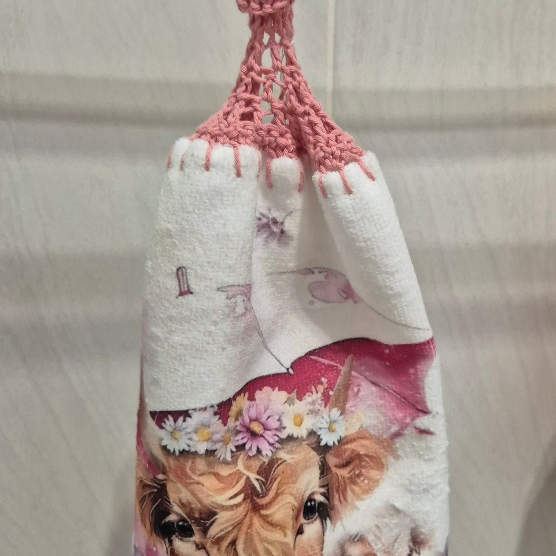 Crochet Double Thickness Hand Towel/Tea Towel
