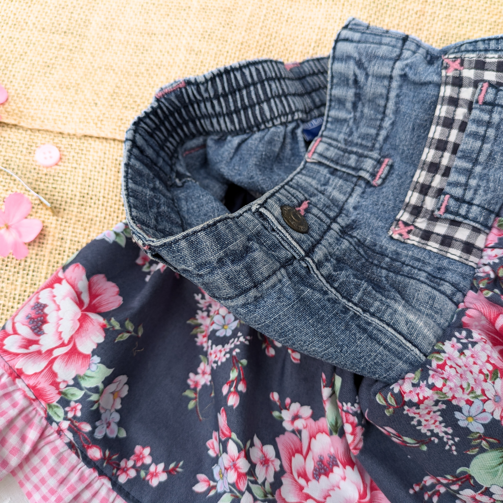 upcycled-denim-skirt-size-2-pink-navy-floral-australian-handmade-sewing-artist-the-denim-patch (4)