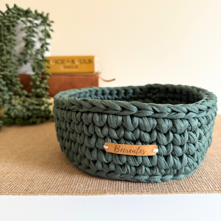 Sea Green | Handmade Basket | Medium | Home Decor | Stylish Storage