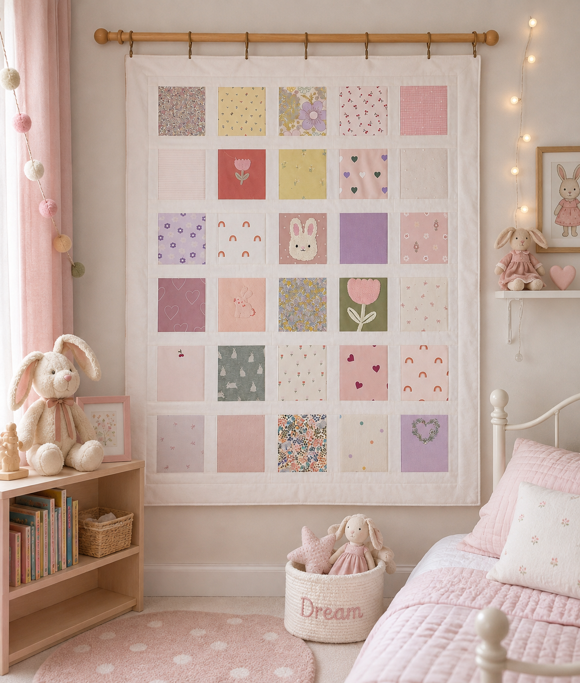 Custom Baby Clothes Memory Quilt – Personalised Keepsake