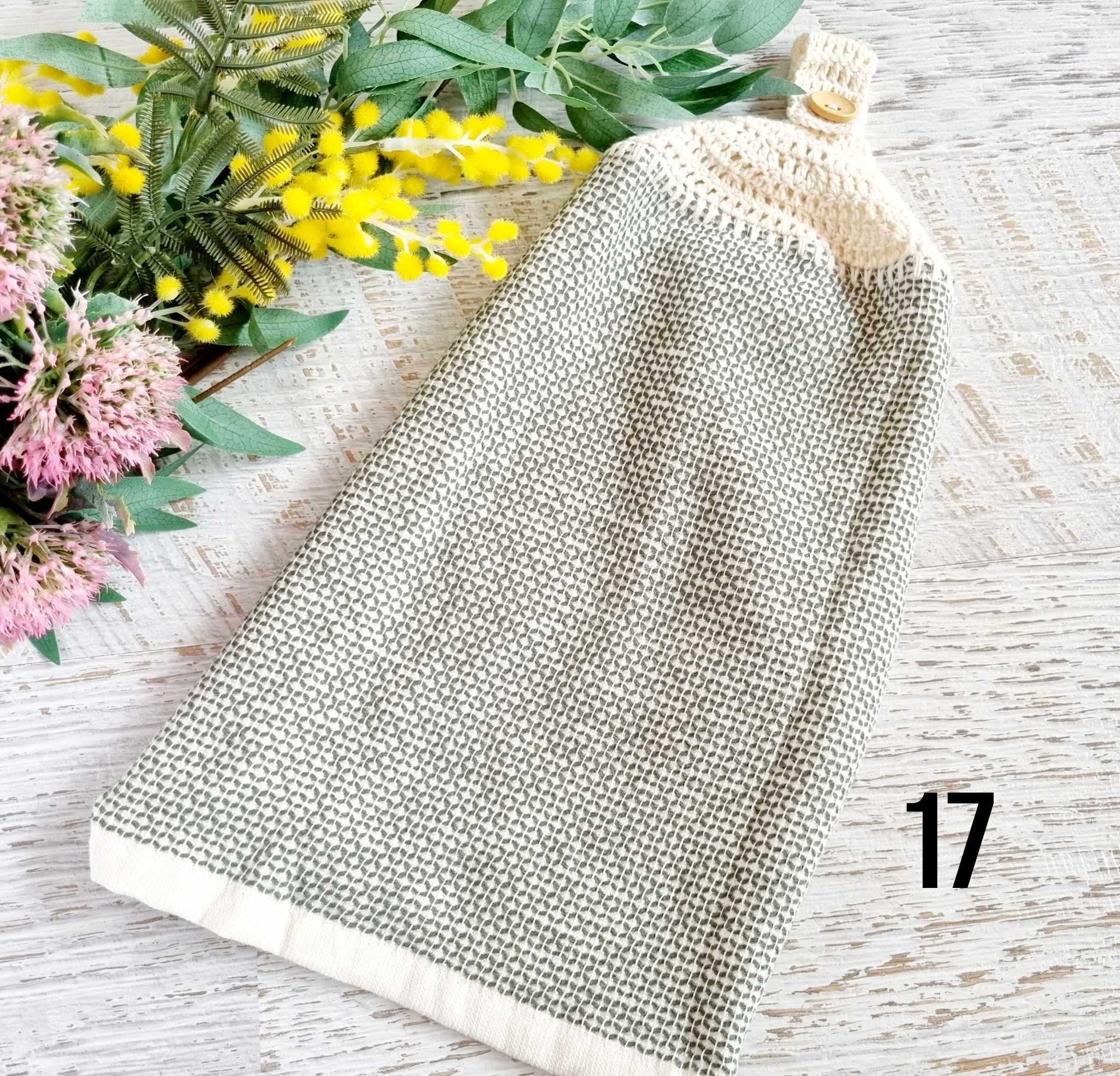 Kitchen Hand Towel | Hanging | Cotton | SINGLE LAYER | 9 Styles - 10-18