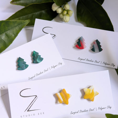 Christmas Stud Earrings
