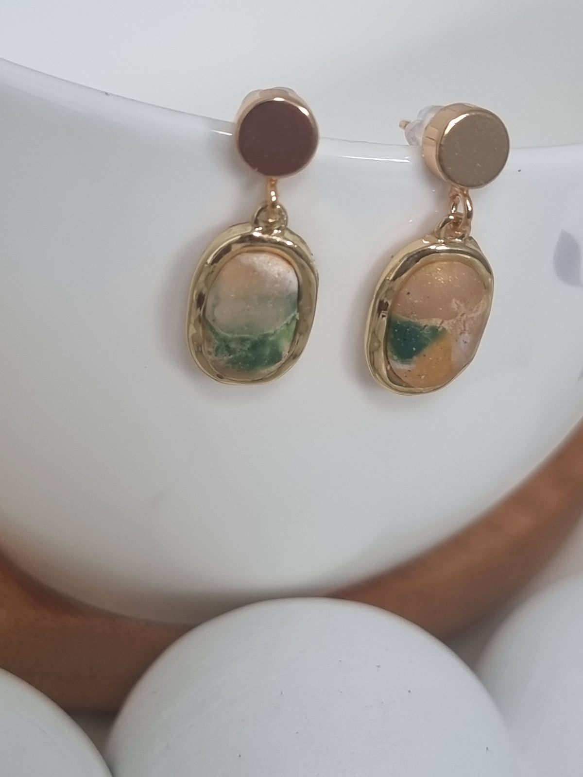 Sage Marble Ovals