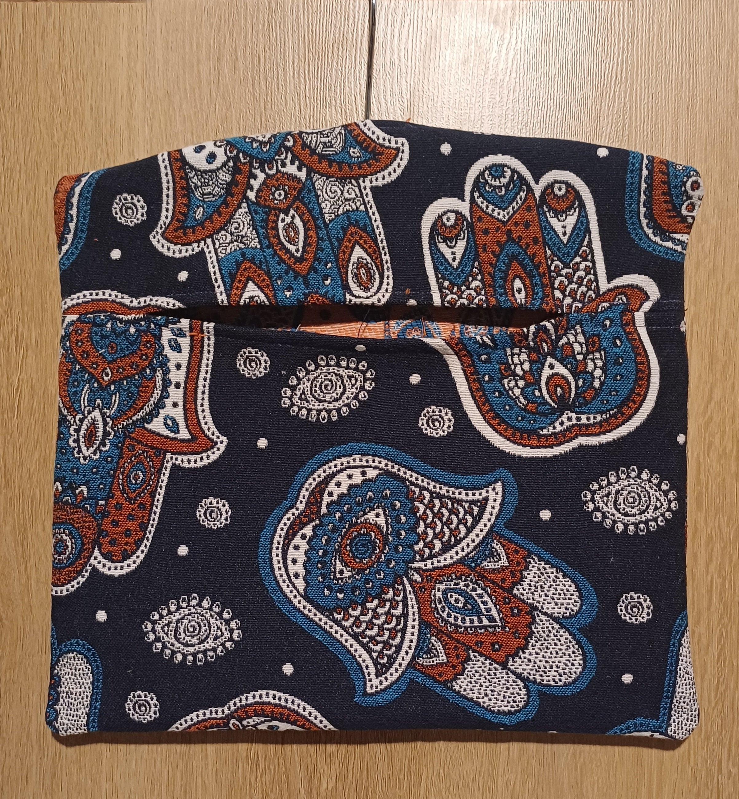 Peg Bag - Eye & Palm Design