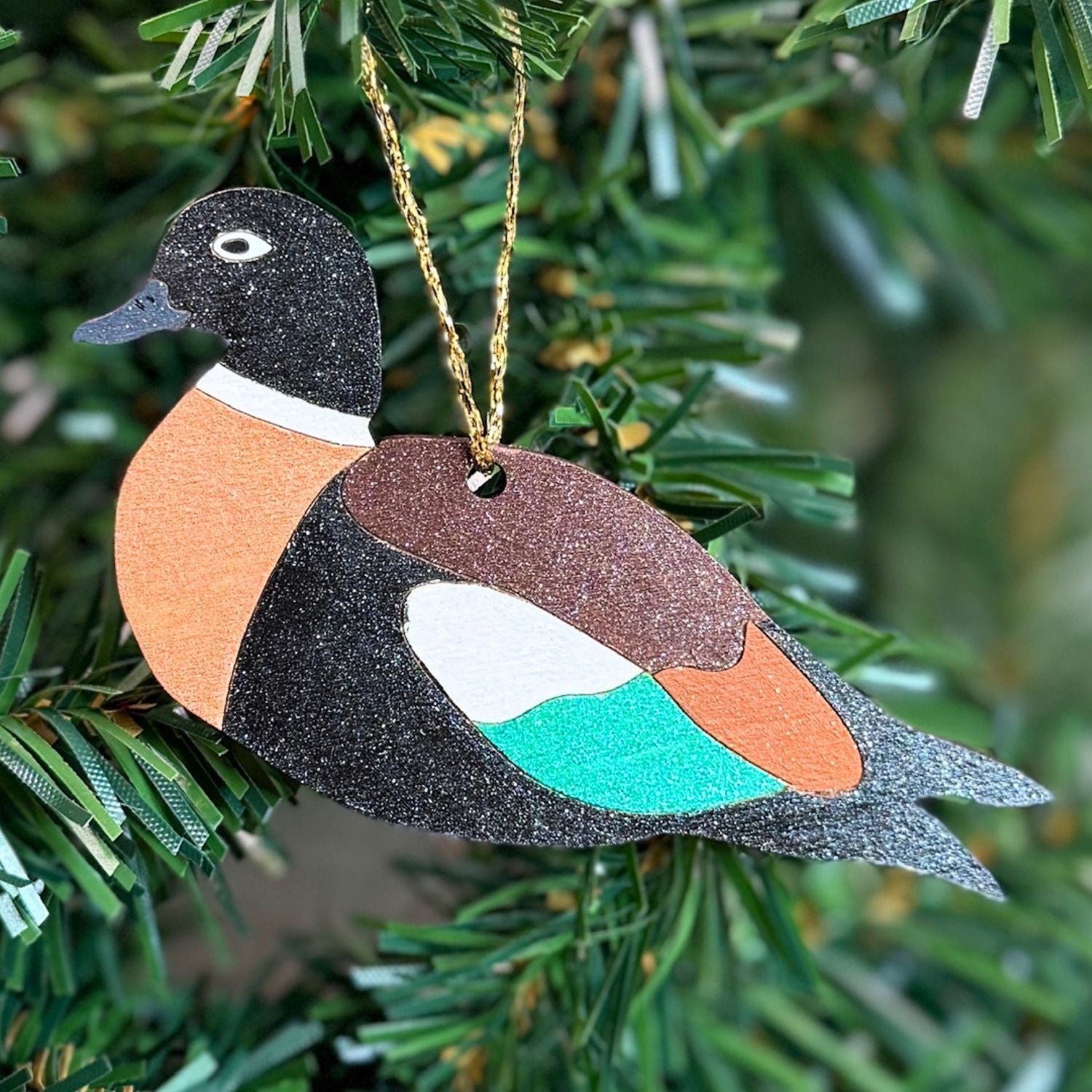 Australian Shelduck Hand Painted Christmas Decoration