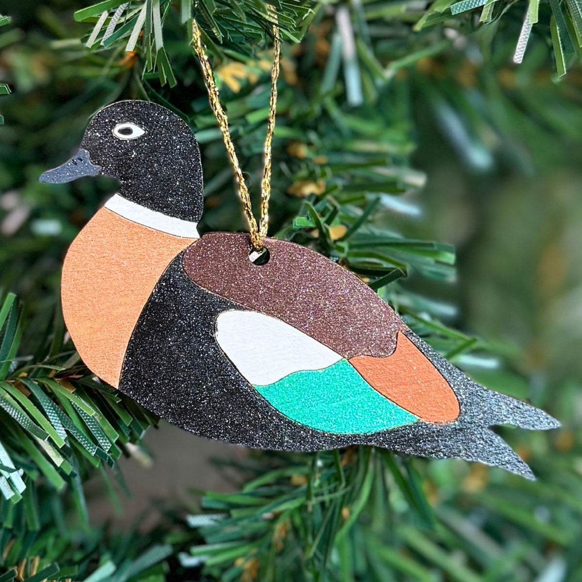 Australian Shelduck Hand Painted Christmas Decoration