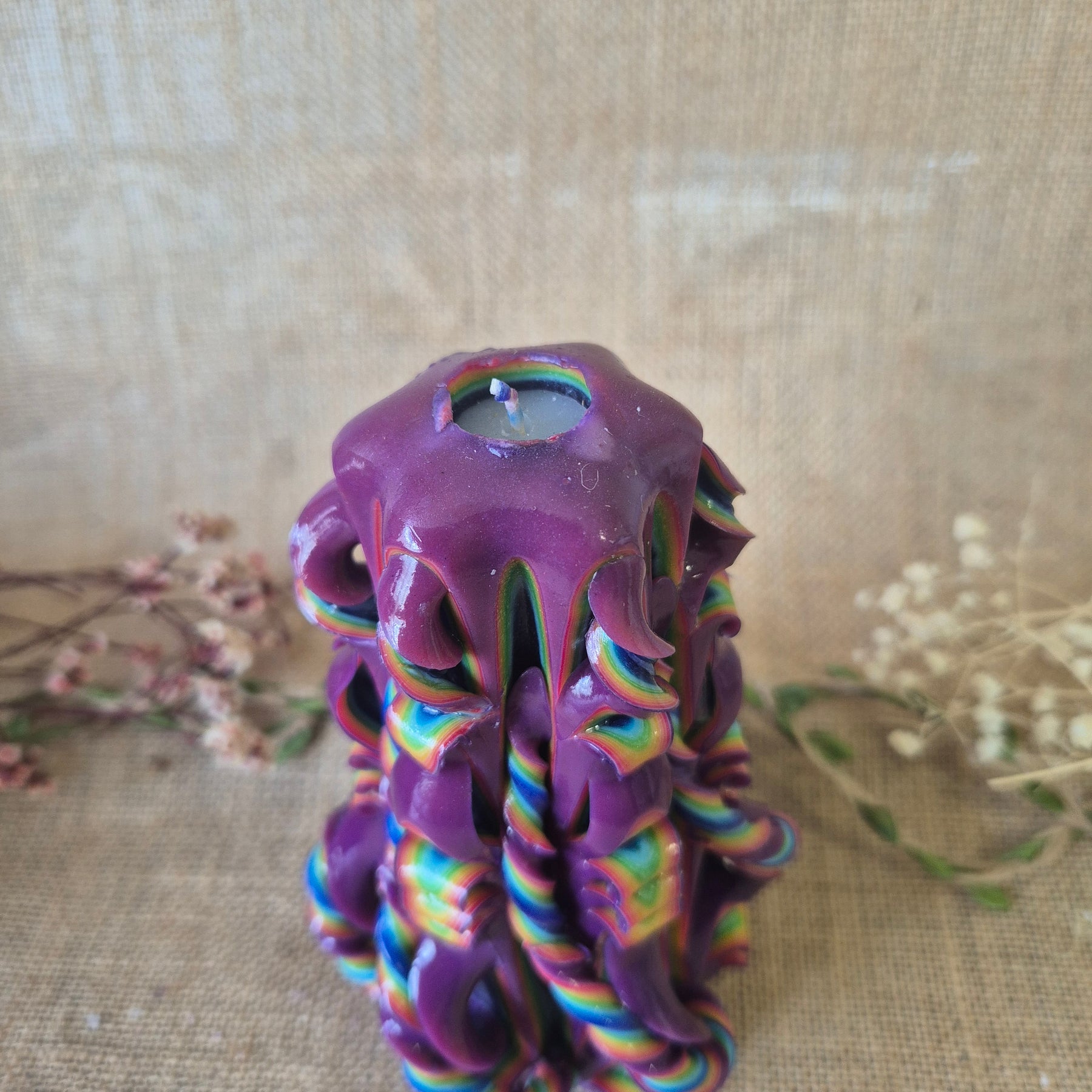 Multi Colour Purple 17cm