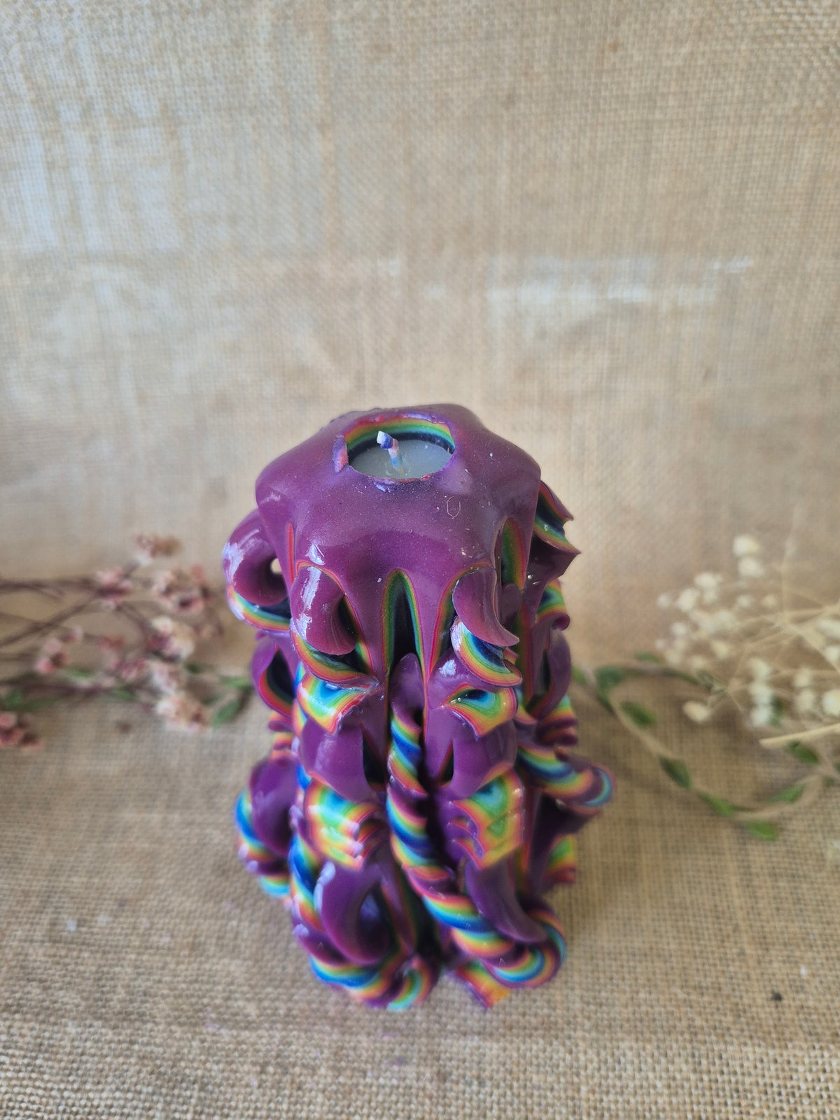 Multi Colour Purple 17cm