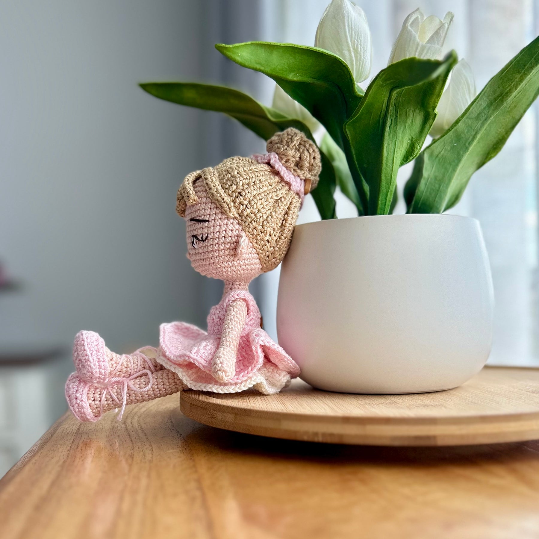 Clara | Crochet Ballerina Doll | 20cm | Ready to Ship