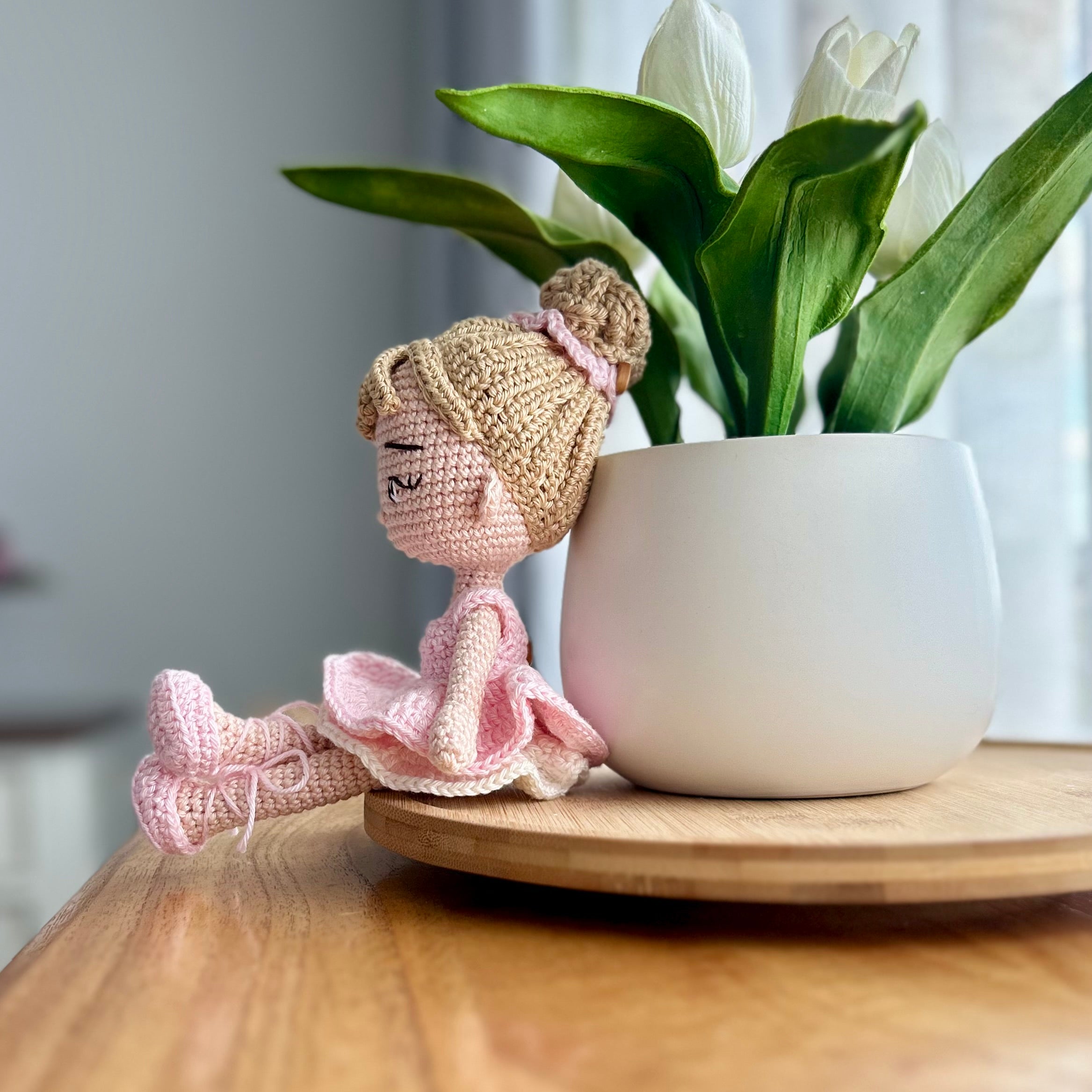 Clara | Crochet Ballerina Doll | 20cm | Ready to Ship