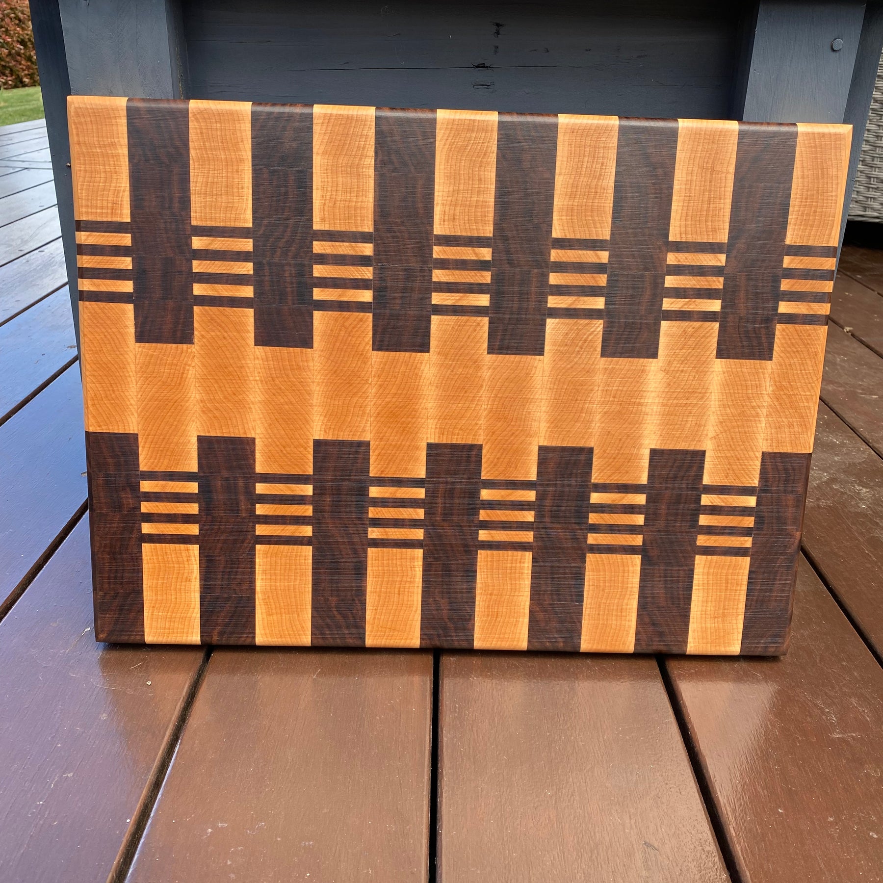 Handmade "Piano Weave" Chopping Board