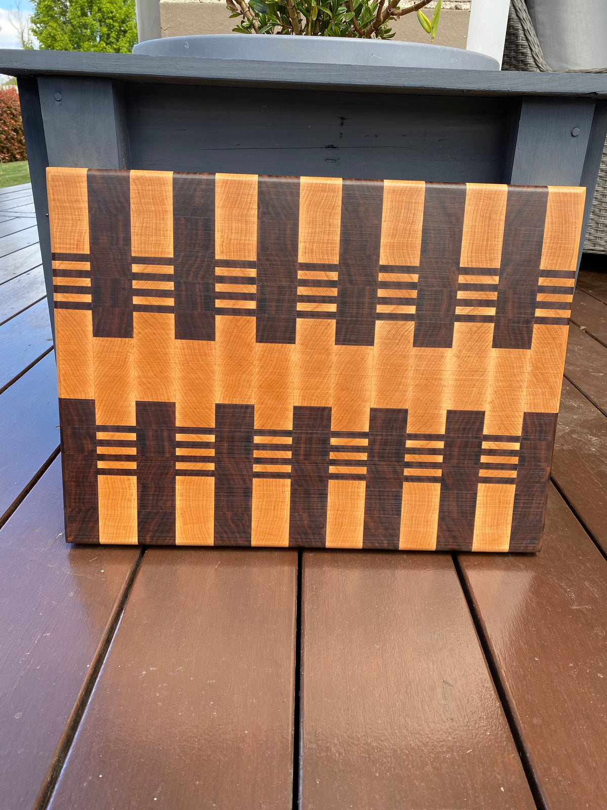 Handmade "Piano Weave" Chopping Board