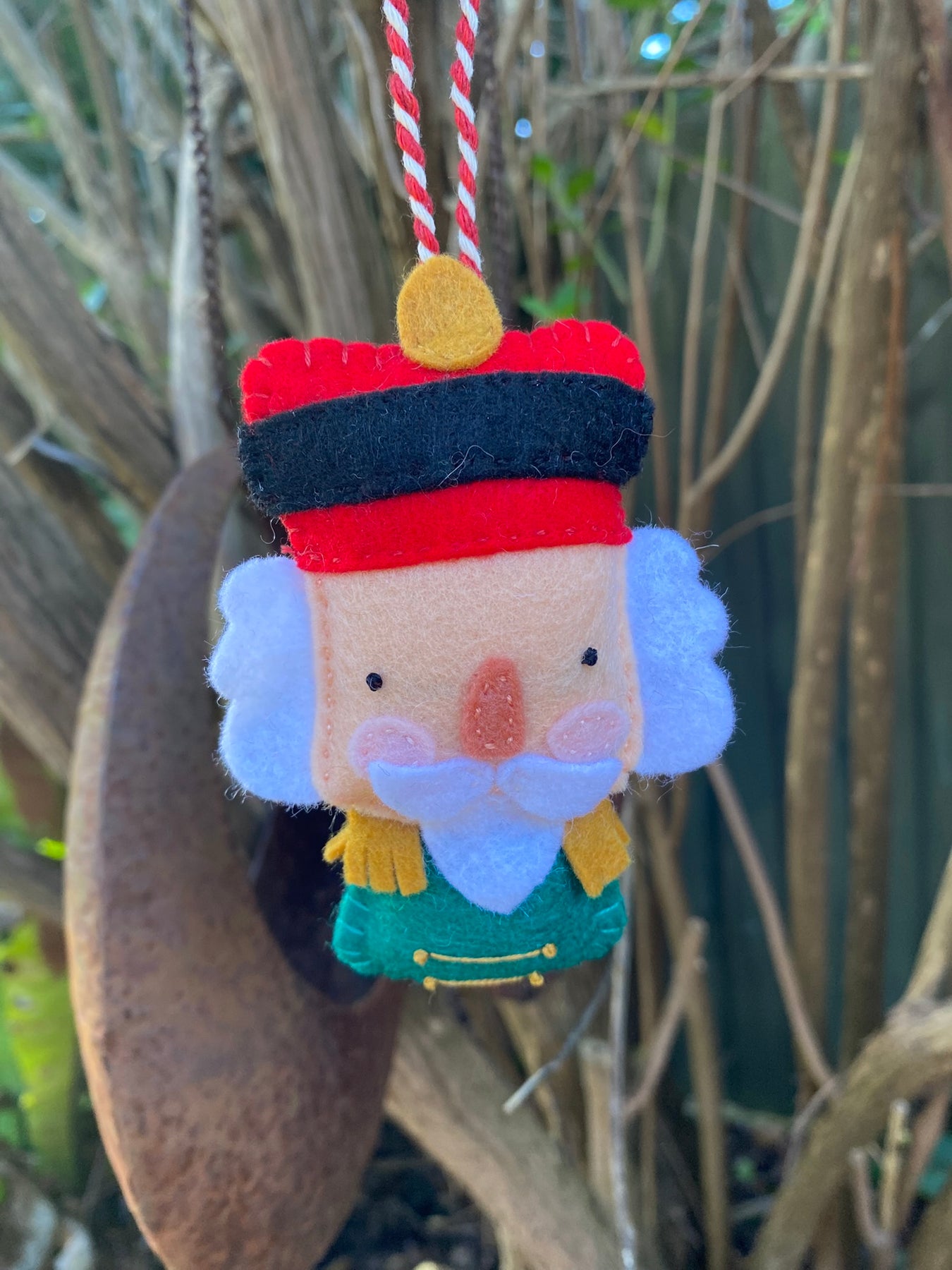 Christmas decorations - traditional set of 5
