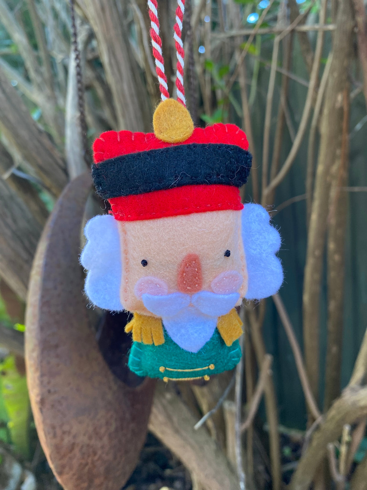 Christmas decorations - traditional set of 5