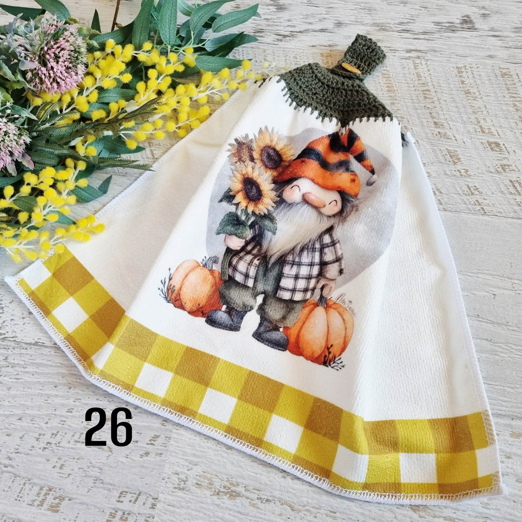 Kitchen Hand Towel | Hanging | Polyester Microfibre | SINGLE LAYER | 9 Styles - 19 - 27