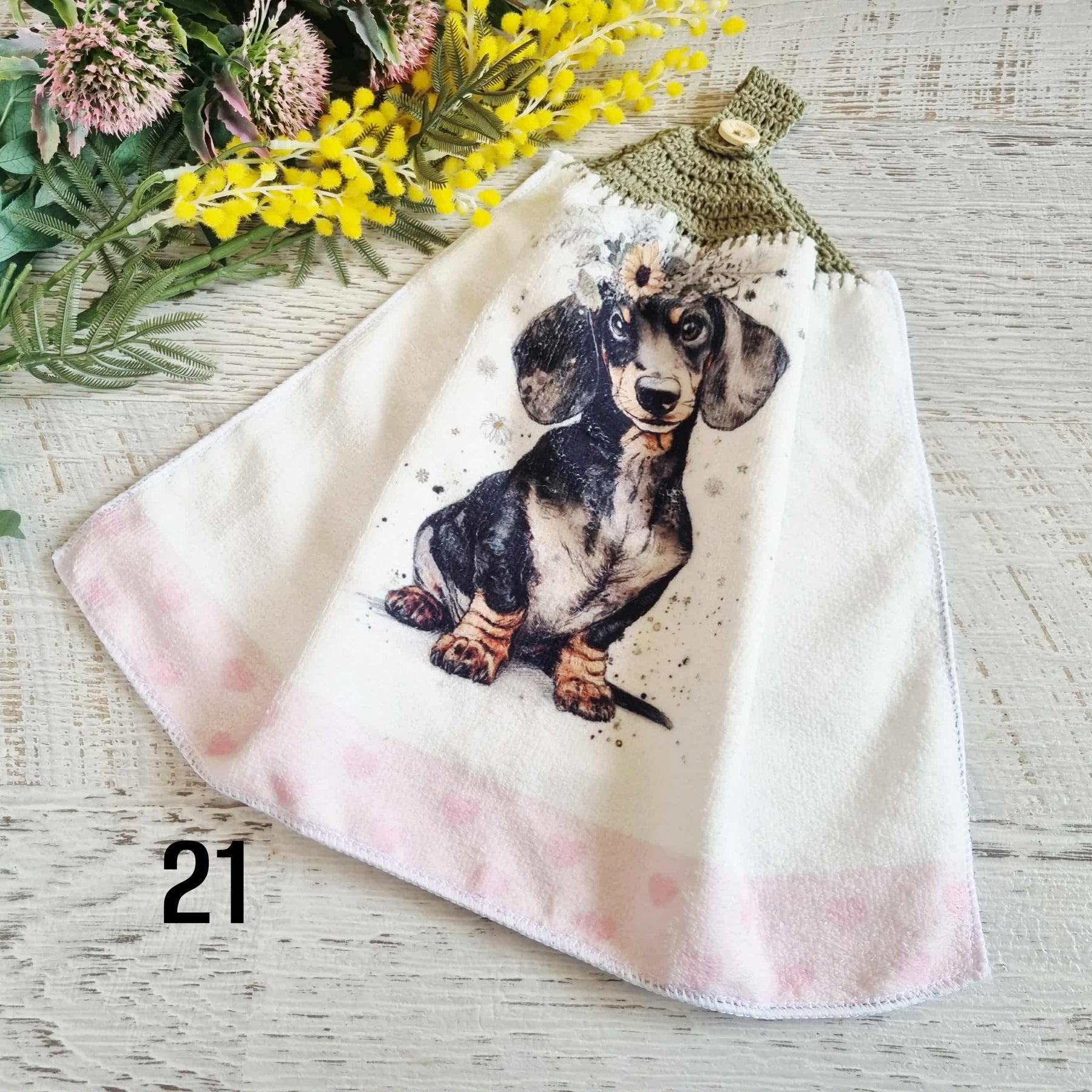 Kitchen Hand Towel | Hanging | Polyester Microfibre | SINGLE LAYER | 9 Styles - 19 - 27