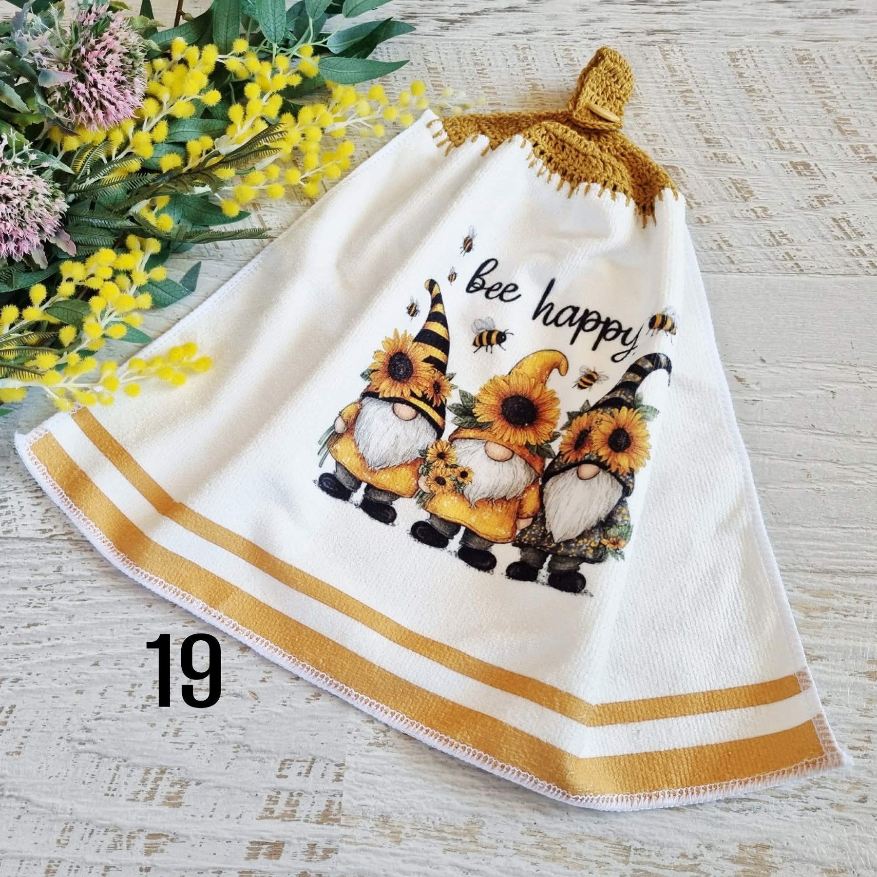 Kitchen Hand Towel | Hanging | Polyester Microfibre | SINGLE LAYER | 9 Styles - 19 - 27