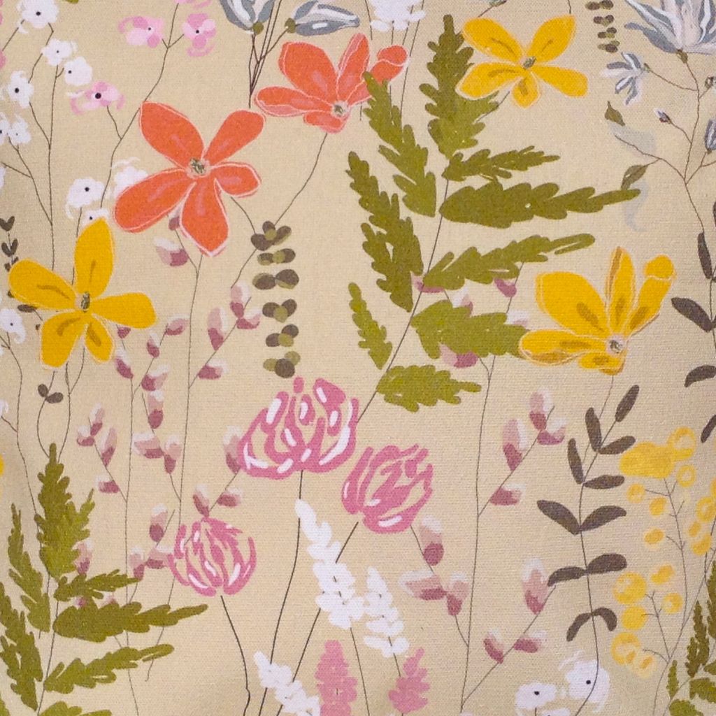 Cream Floral Cushion Cover -Living Room home decor-45x45cm